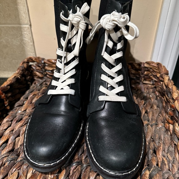 RAG & BONE Shiloh Combat Boots Sz EU37.5/US7.5 - Picture 2 of 10